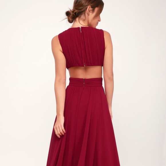 Lulu’s Grecian Cut-Out Gown - Picture 6 of 16